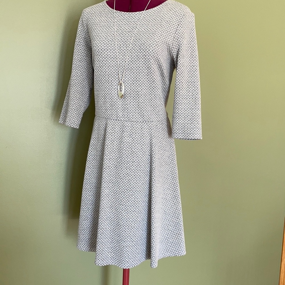 United Colors of Benetton Grey knit dress